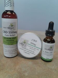 We Stock "Rebel Naturals" CBD; Muscle Salve, Freeze Gel, Massage Oil, and Concentrate "Drops". CBD is known for being an all natural anti-inflammatory and promoting pain relief. Try it Today!